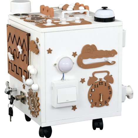 Cub complex pe roti pentru dezvoltarea dexteritatii - imagine 18